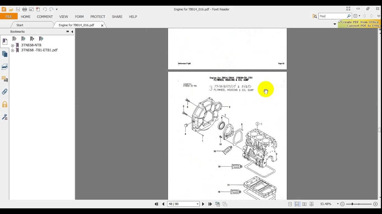 takeuchi tb016 parts manual